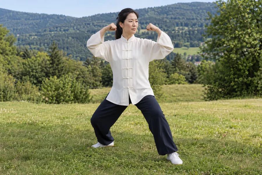Posture 14 Frapper les oreilles avec les poings : Frapper les oreilles avec les poings